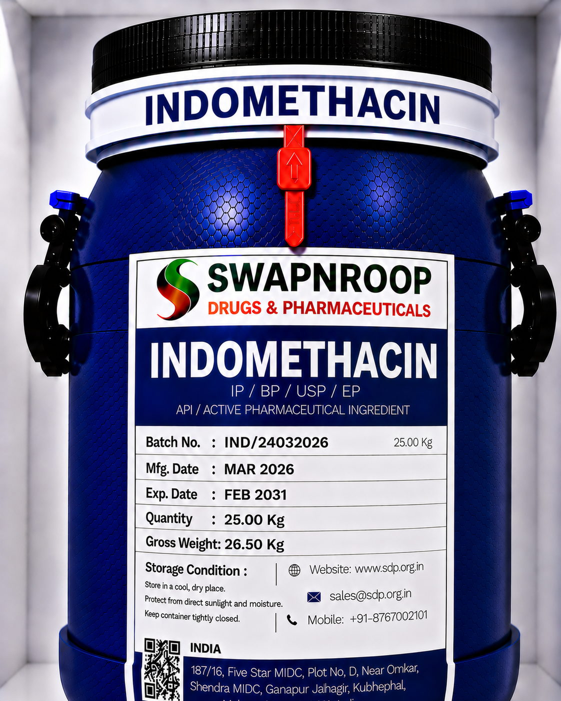 Indomethacin API Manufacturer in India