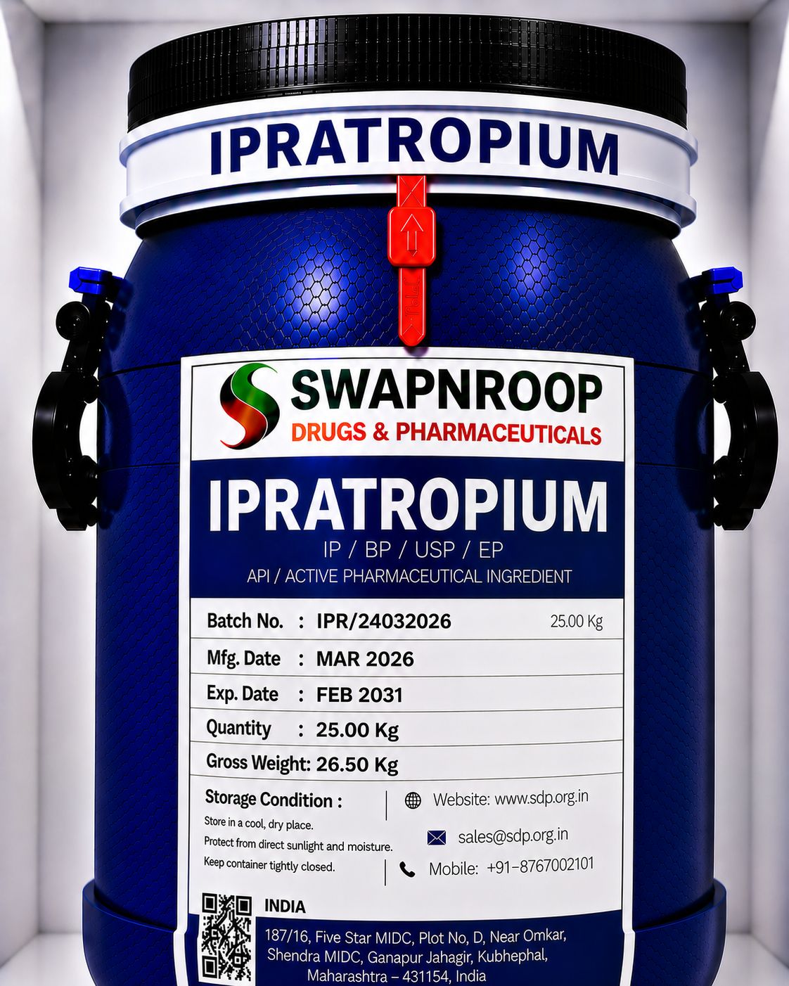 Ipratropium API Manufacturer in India