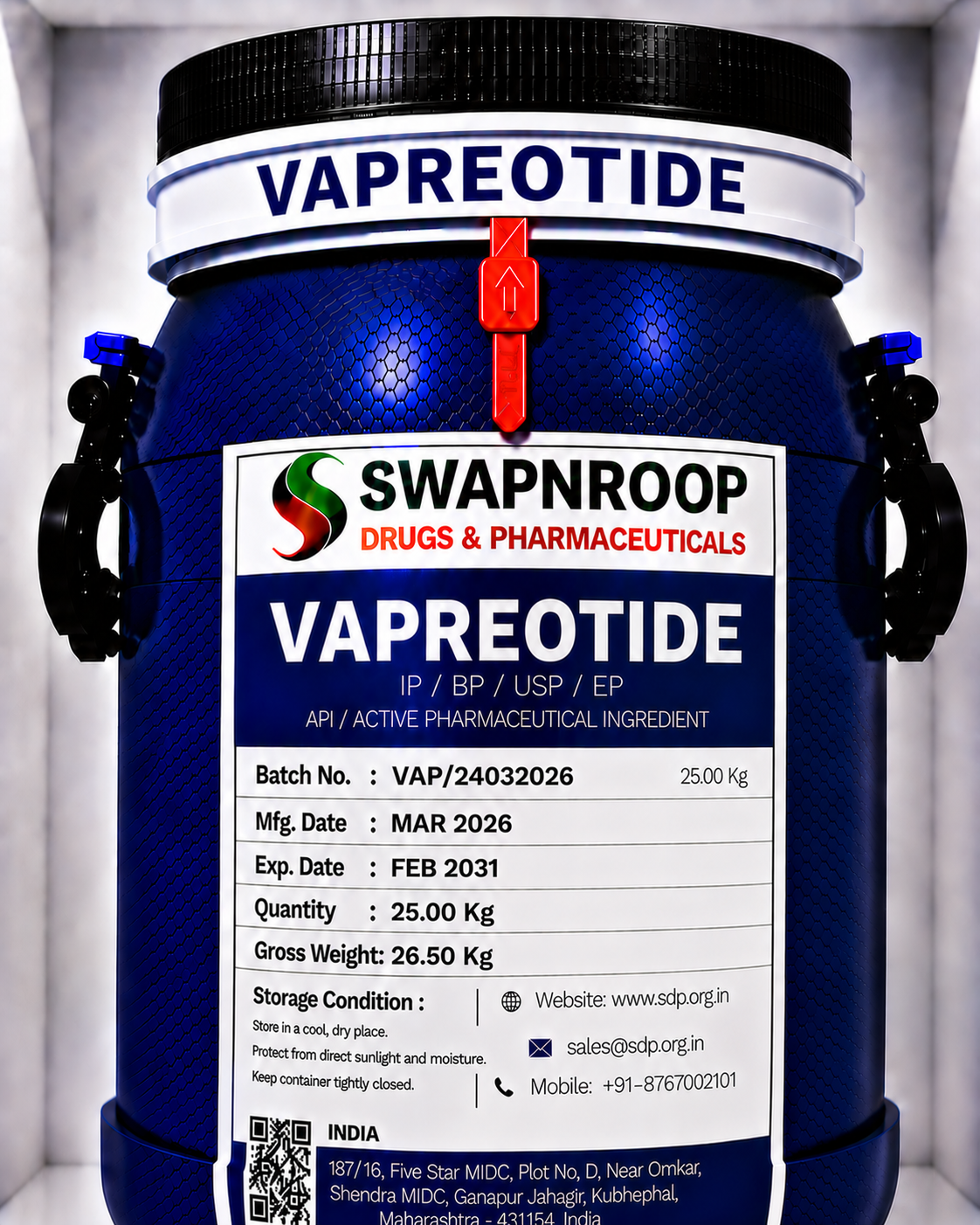 Vapreotide API Manufacturer in India