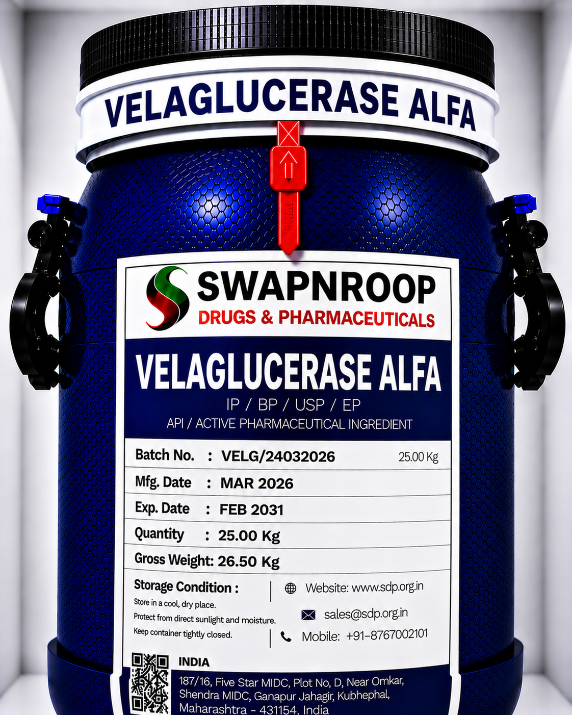 Velaglucerase Alfa API Manufacturer in India