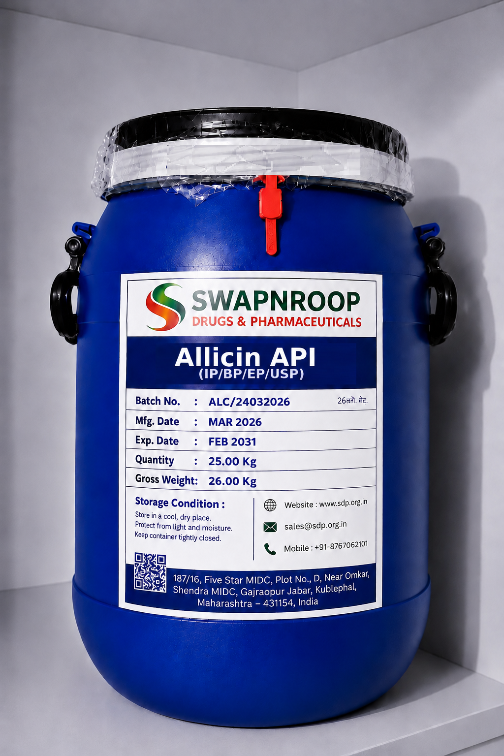 Allicin API Manufacturer in India