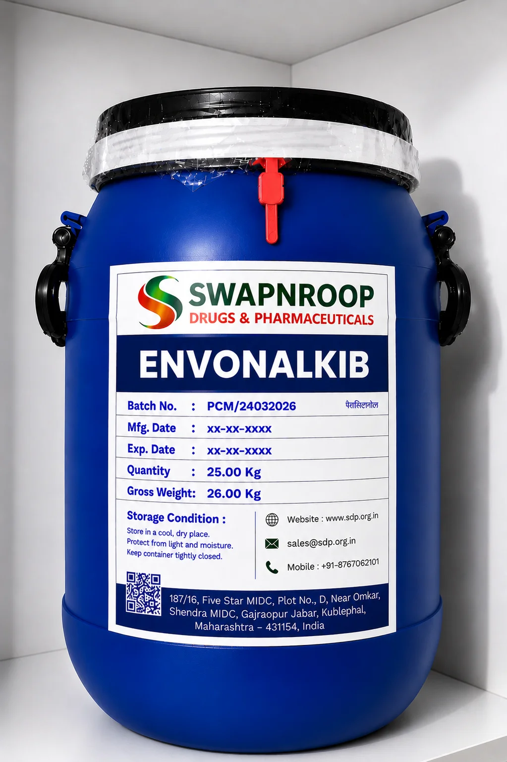 Envonalkib API Manufacturer & Supplier in India