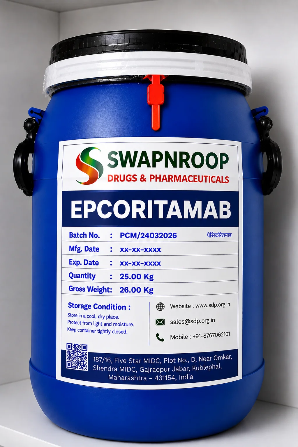 Epcoritamab API Manufacturer & Supplier in India