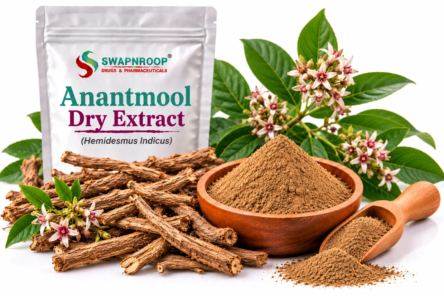 Anantmool Dry Extract Manufacturer in India