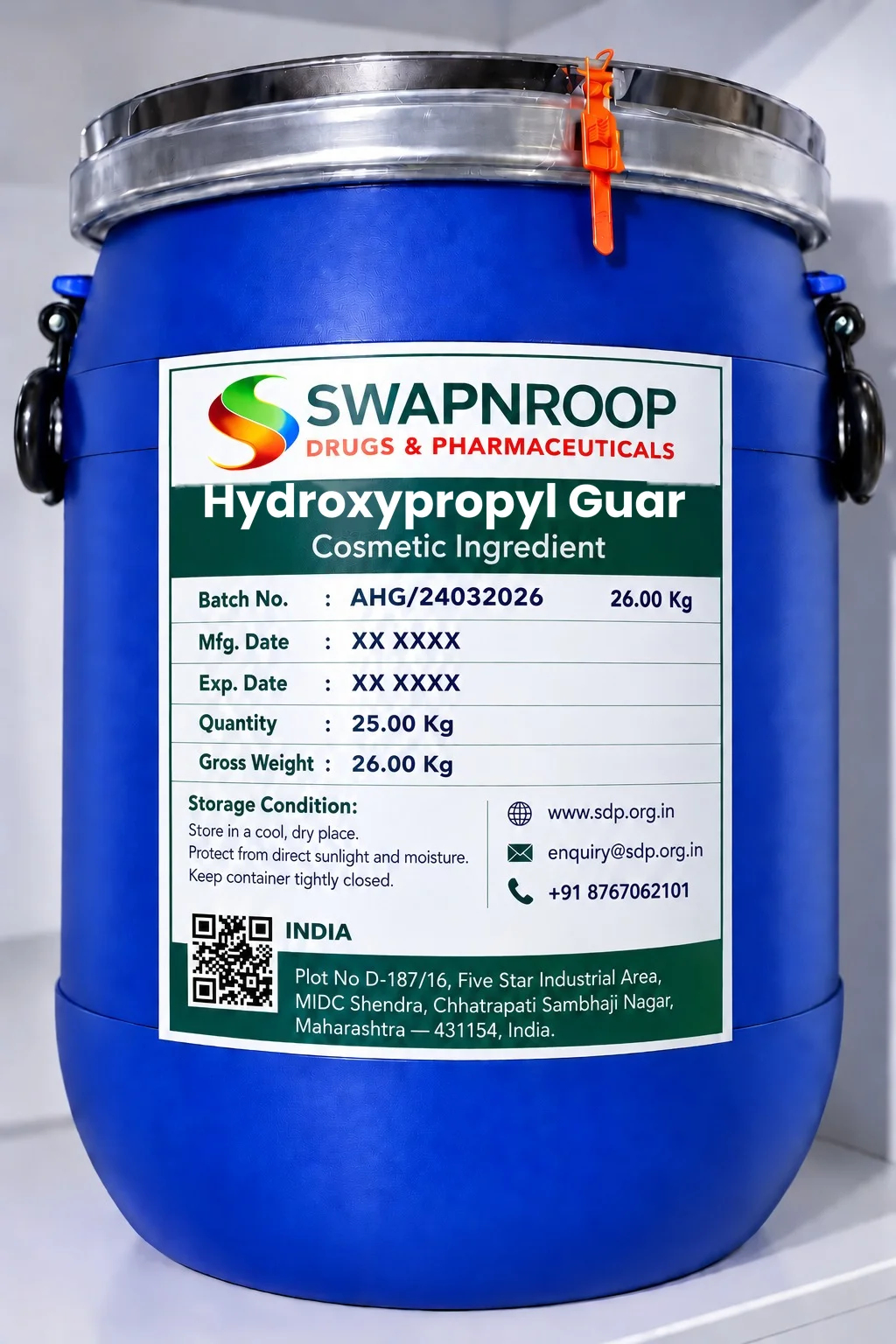 Hydroxypropyl Guar Cosmetic Ingredient Manufacturer in India