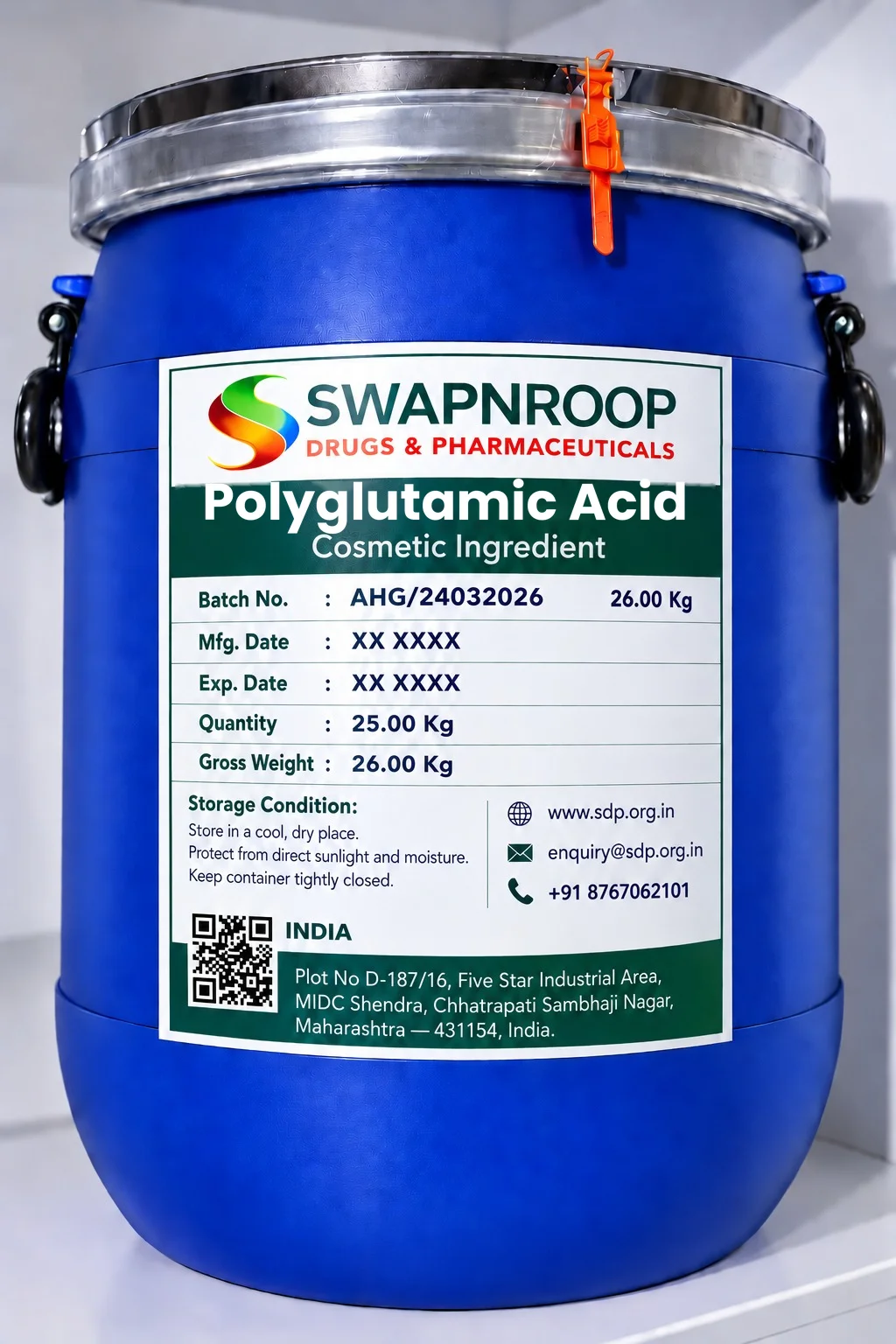 Polyglutamic Acid Cosmetic Ingredient Manufacturer in India