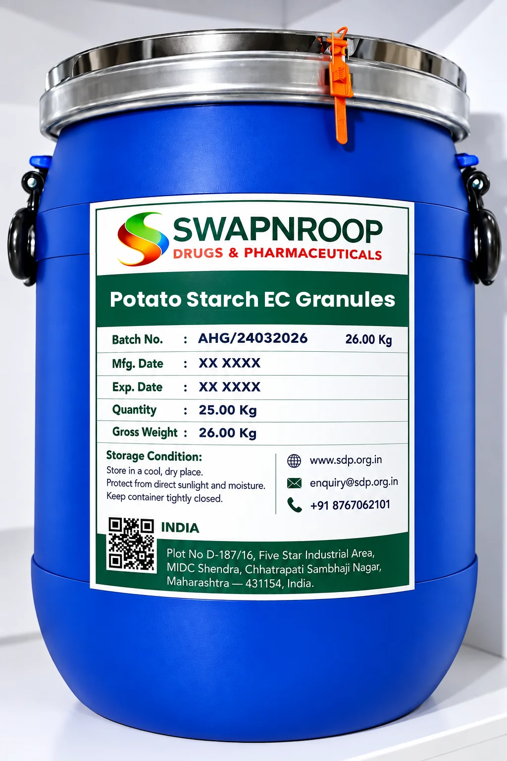 Potato Starch EC Granules Manufacturer in India